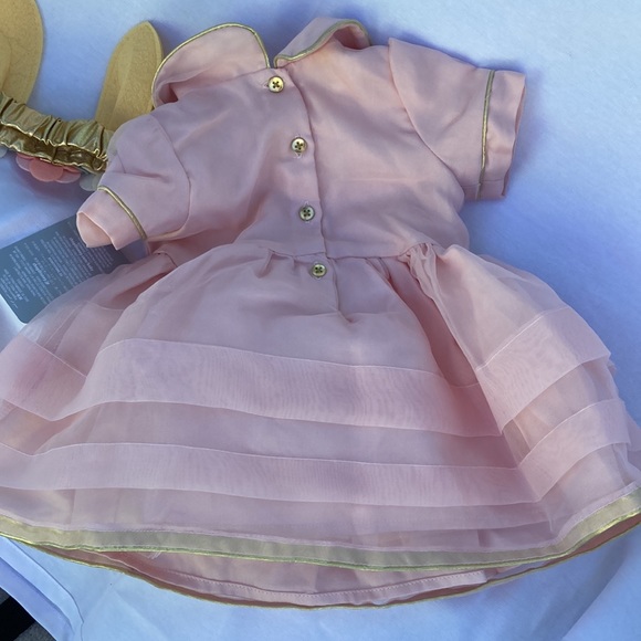 Disney Pink Thumper Baby Dress w/ Headband Size 0-3 Months - Picture 7 of 8